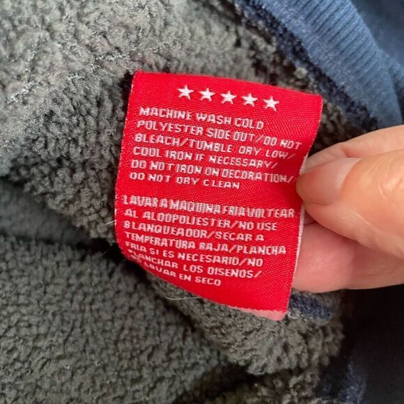 Franchise Club NCAA Michigan Wolverines Avalanche Fleece Jacket Dark Blue $125 X - Picture 11 of 11